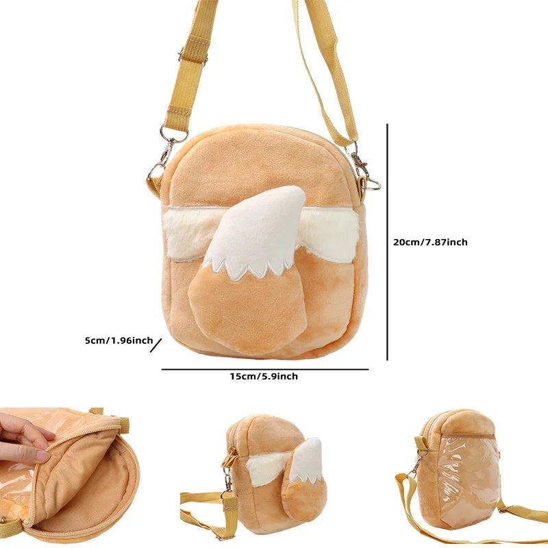 Pokémon Plush Crossbody Bag