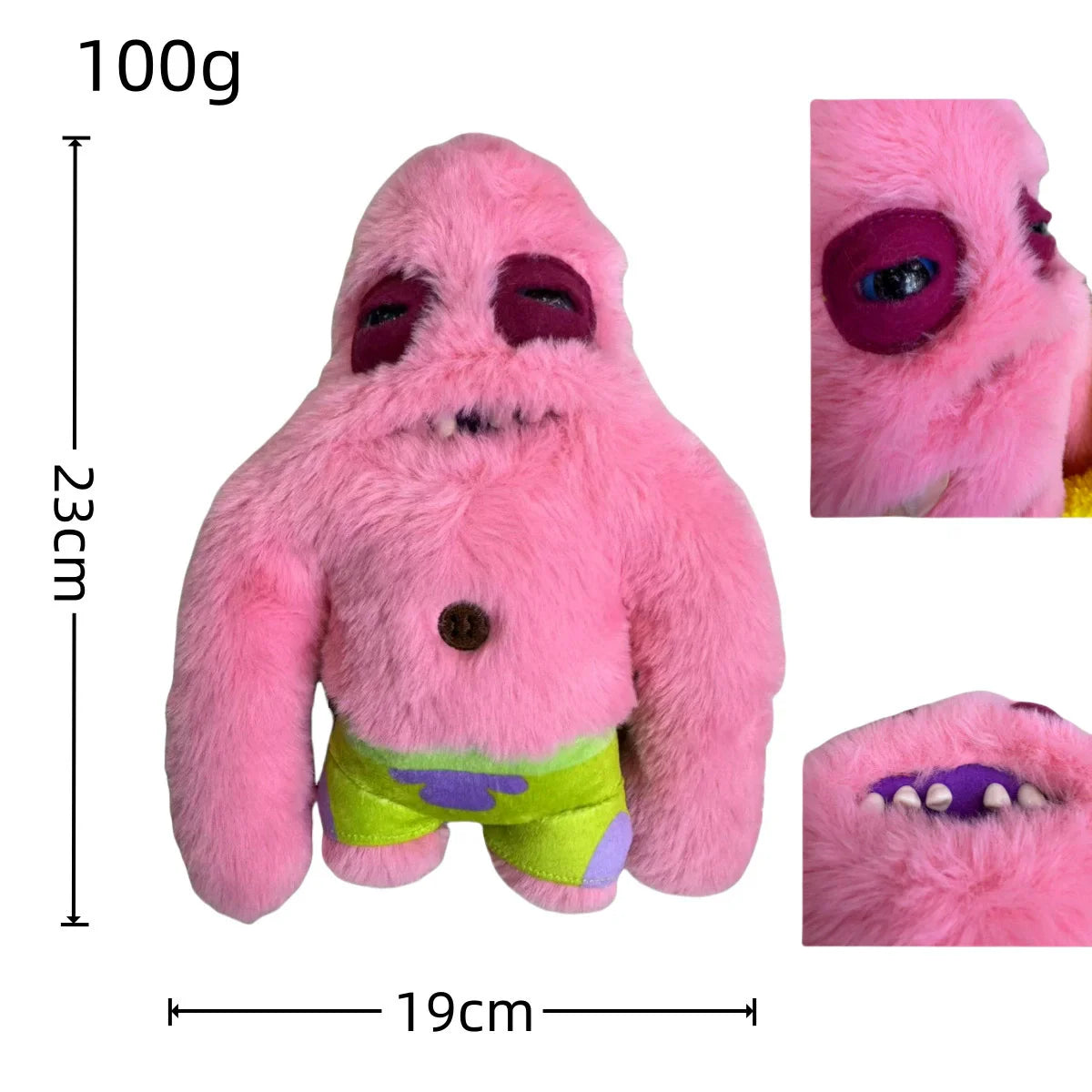 SpongeBob & Patrick Plush Backpack Charms