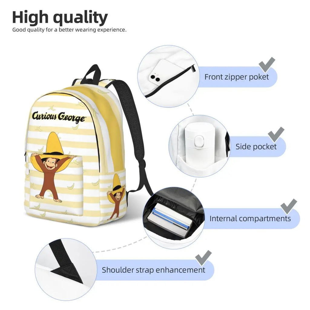Curious George Throwback Backpack