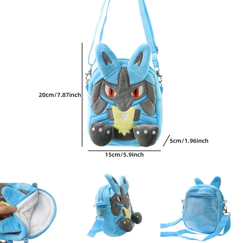 Pokémon Plush Crossbody Bag