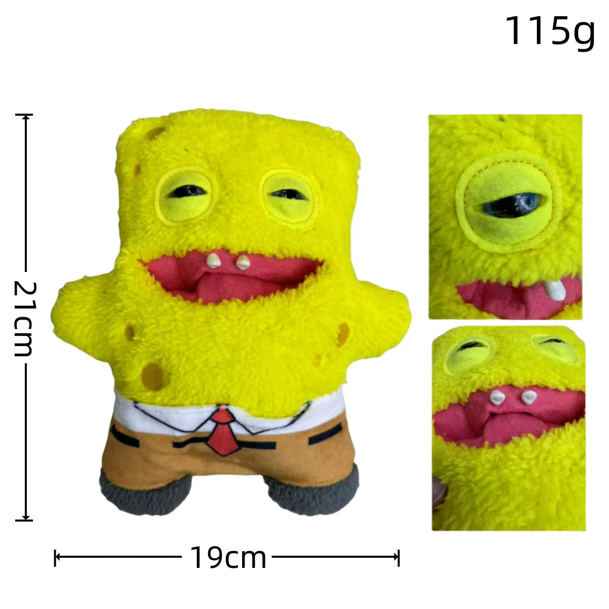 SpongeBob & Patrick Plush Backpack Charms