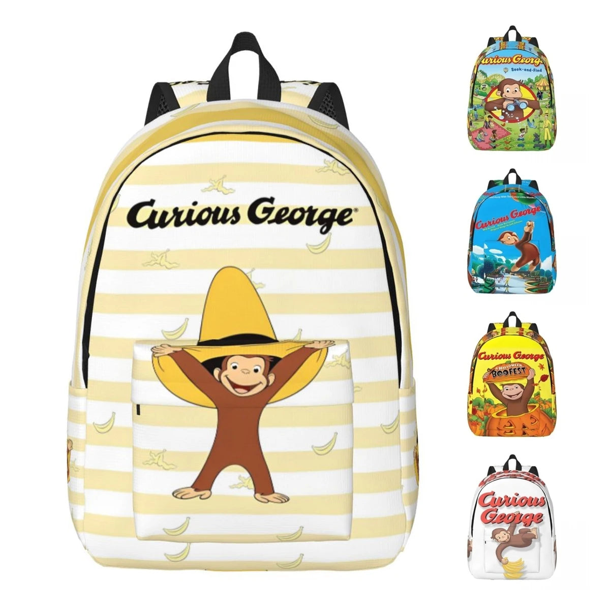 Curious George Throwback Backpack
